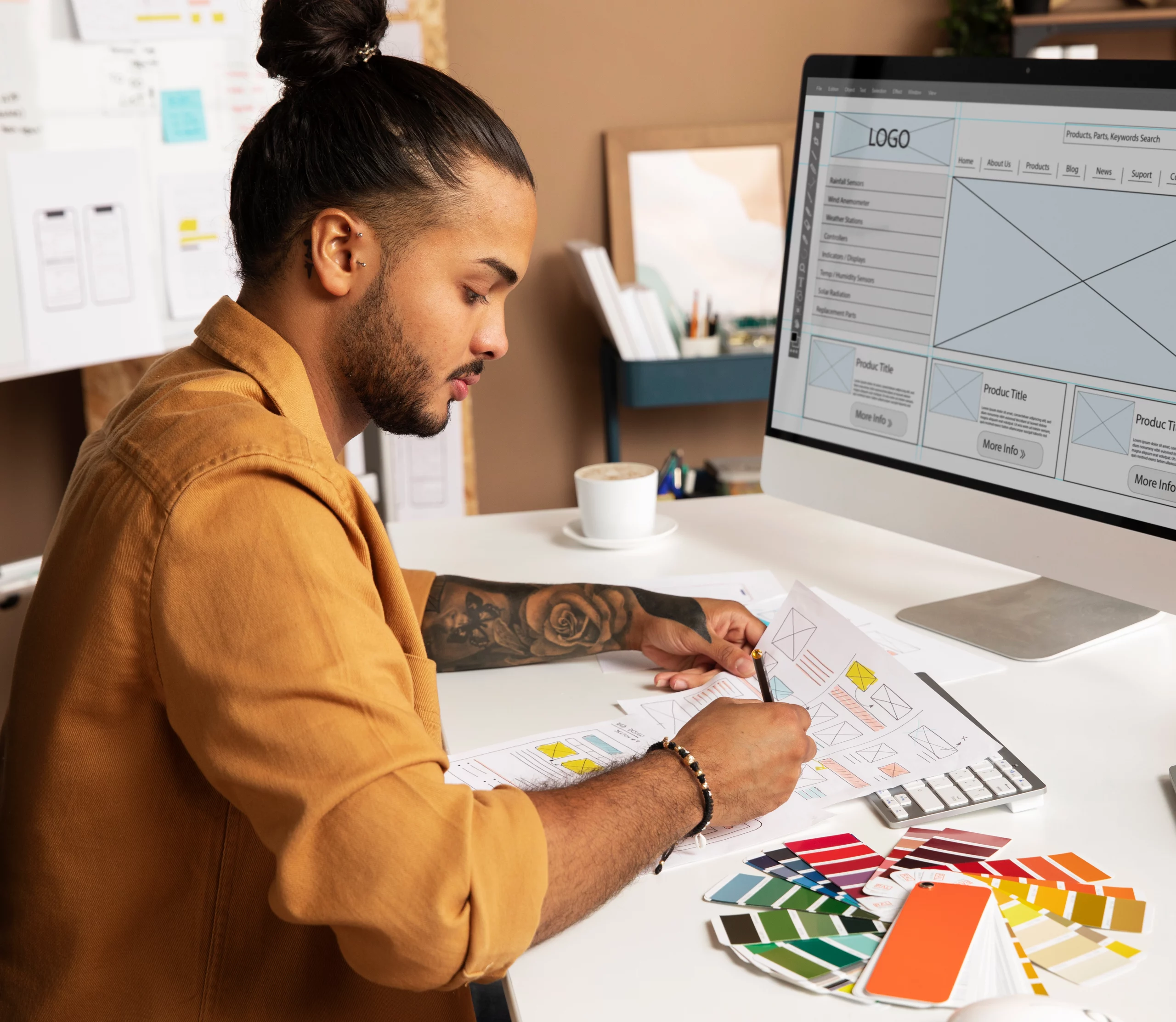 Design graphique personnalisé pour marque
